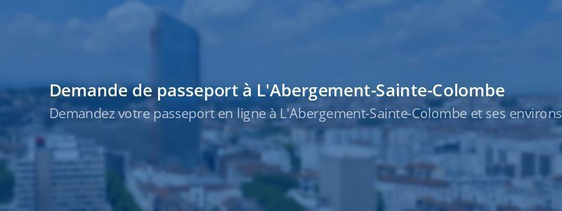 Service passeport L'Abergement-Sainte-Colombe