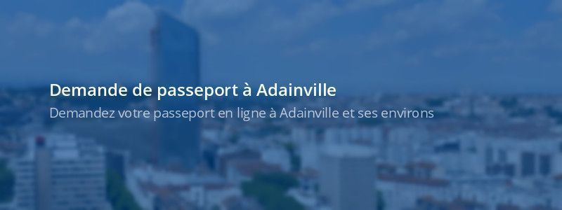 Service passeport Adainville