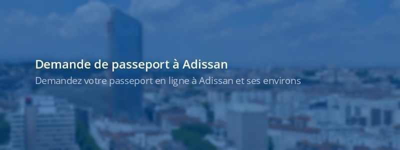 Service passeport Adissan