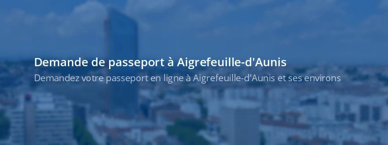 Service passeport Aigrefeuille-d'Aunis