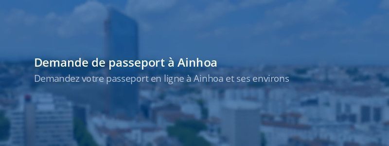 Service passeport Ainhoa