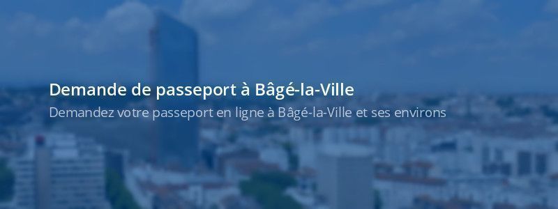 Service passeport Bâgé-la-Ville