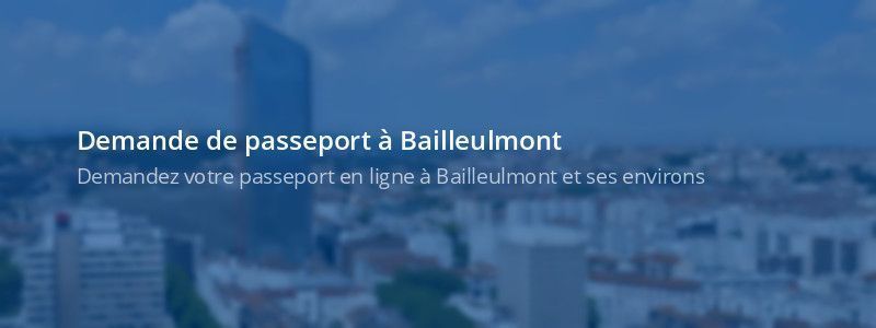 Service passeport Bailleulmont