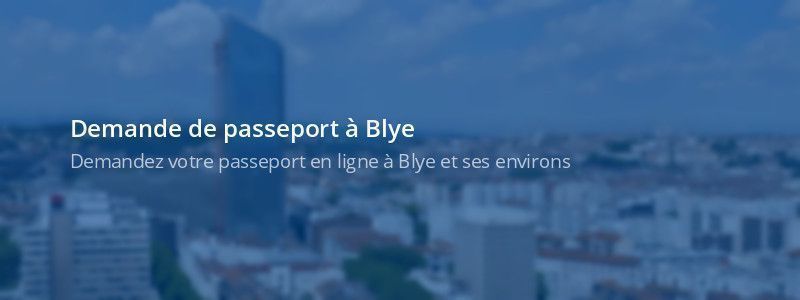 Service passeport Blye