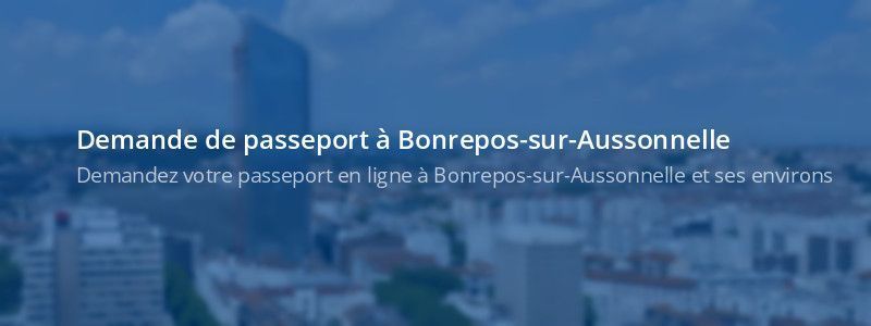 Service passeport Bonrepos-sur-Aussonnelle