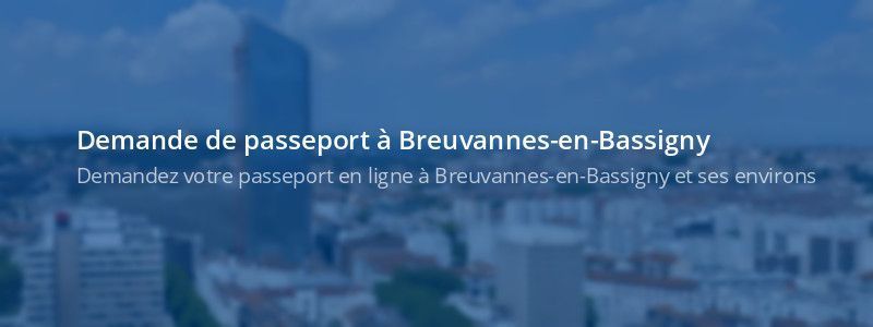 Service passeport Breuvannes-en-Bassigny