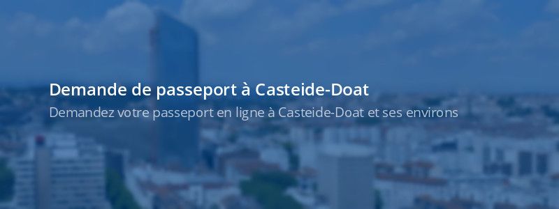 Service passeport Casteide-Doat