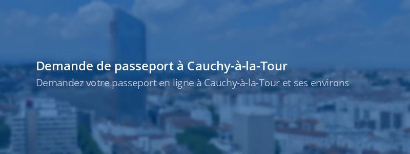 Service passeport Cauchy-à-la-Tour