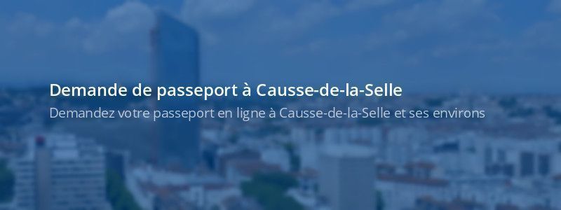 Service passeport Causse-de-la-Selle