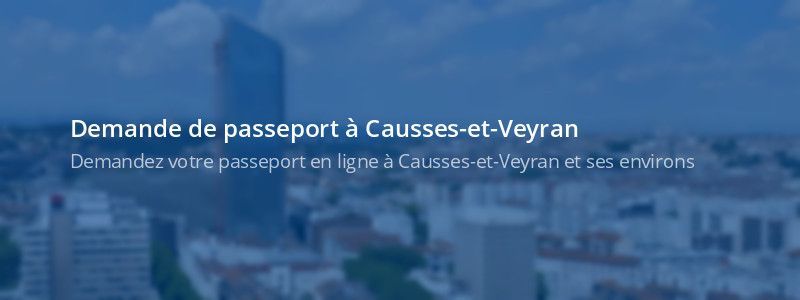 Service passeport Causses-et-Veyran