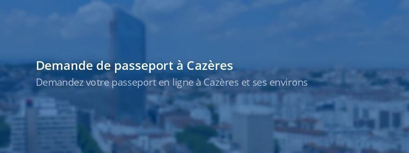 Service passeport Cazères