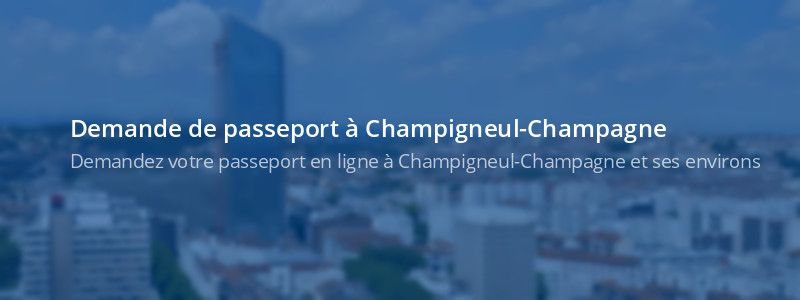 Service passeport Champigneul-Champagne