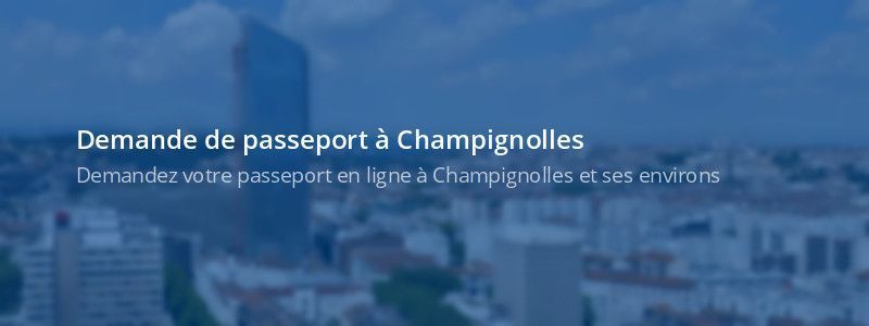 Service passeport Champignolles