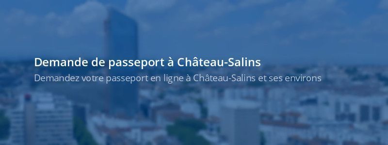 Service passeport Château-Salins