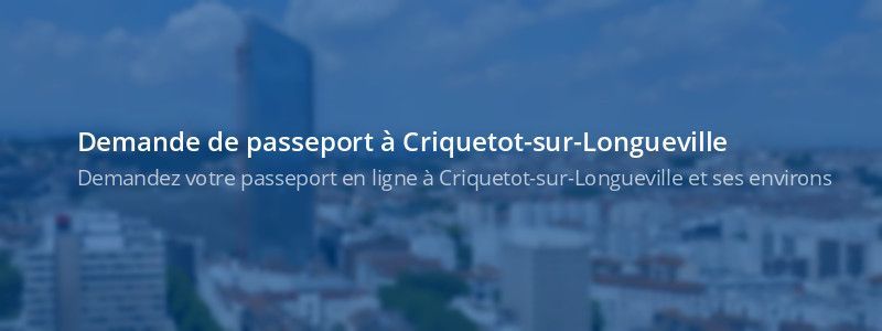 Service passeport Criquetot-sur-Longueville