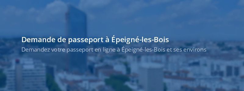 Service passeport Épeigné-les-Bois