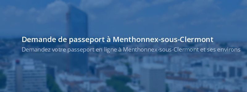 Service passeport Menthonnex-sous-Clermont