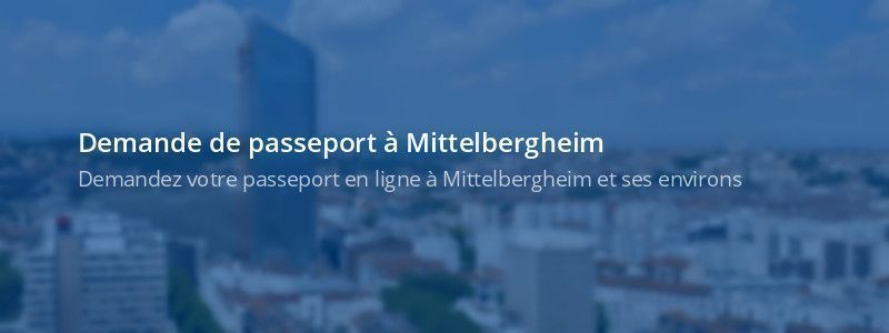 Service passeport Mittelbergheim
