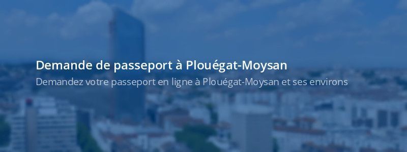 Service passeport Plouégat-Moysan