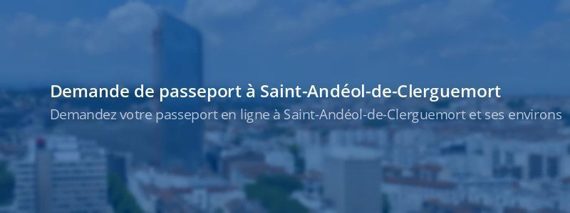 Service passeport Saint-Andéol-de-Clerguemort