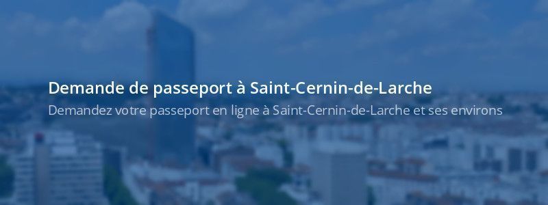 Service passeport Saint-Cernin-de-Larche