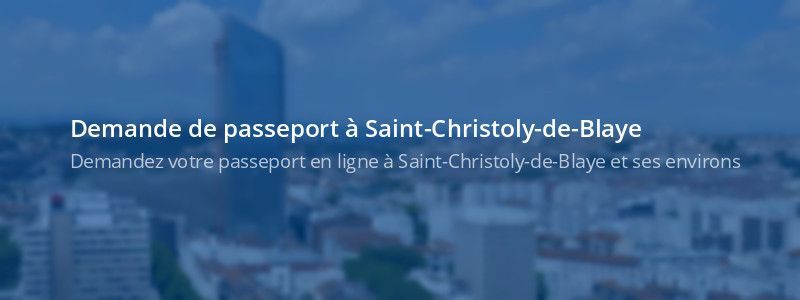 Service passeport Saint-Christoly-de-Blaye