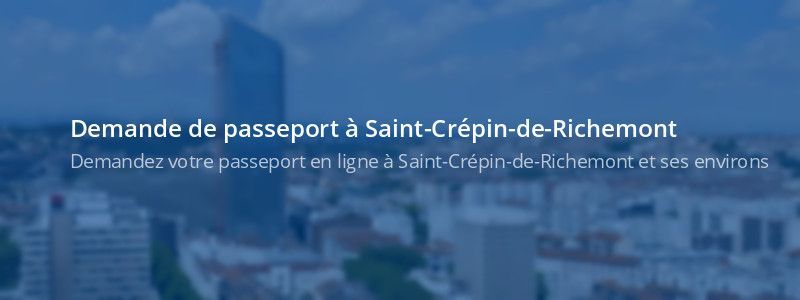 Service passeport Saint-Crépin-de-Richemont
