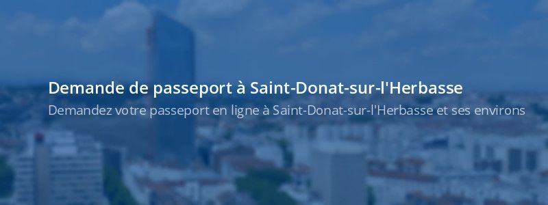 Service passeport Saint-Donat-sur-l'Herbasse