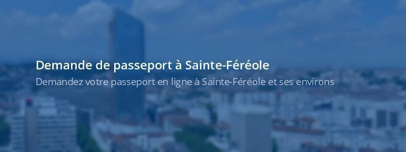 Service passeport Sainte-Féréole