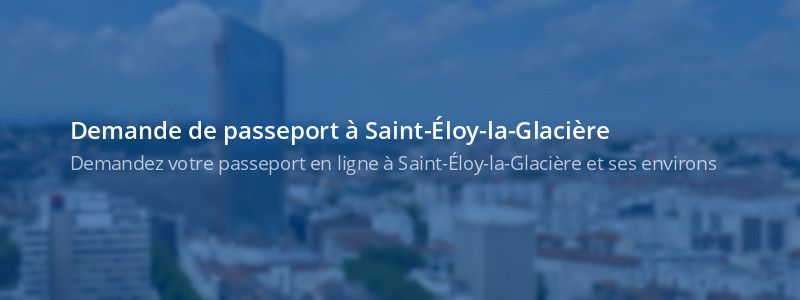 Service passeport Saint-Éloy-la-Glacière
