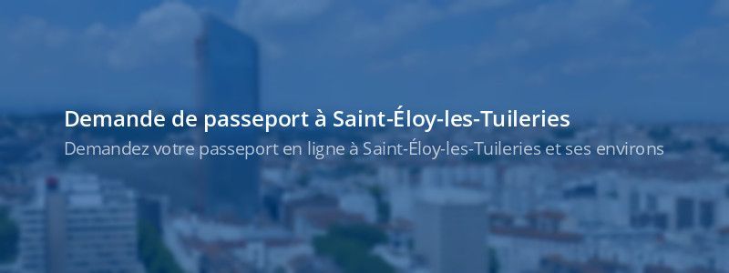 Service passeport Saint-Éloy-les-Tuileries