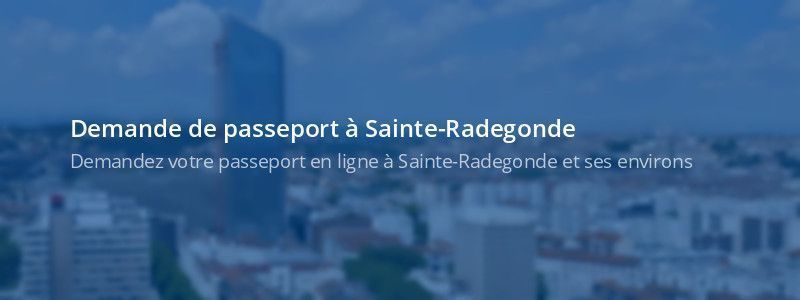 Service passeport Sainte-Radegonde