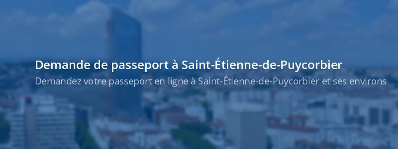 Service passeport Saint-Étienne-de-Puycorbier