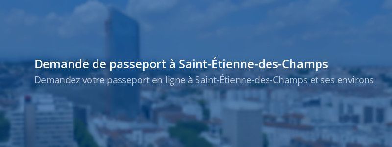 Service passeport Saint-Étienne-des-Champs