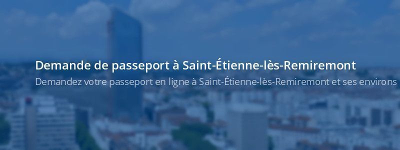 Service passeport Saint-Étienne-lès-Remiremont