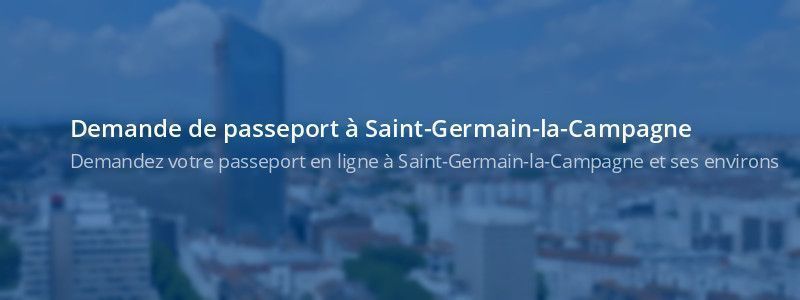 Service passeport Saint-Germain-la-Campagne