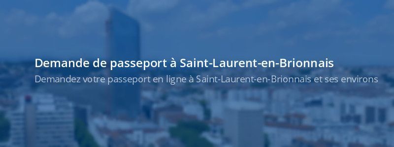 Service passeport Saint-Laurent-en-Brionnais