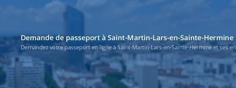 Service passeport Saint-Martin-Lars-en-Sainte-Hermine