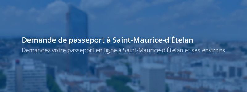 Service passeport Saint-Maurice-d'Ételan