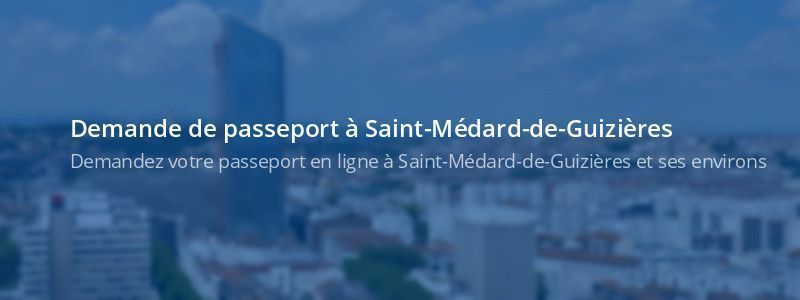 Service passeport Saint-Médard-de-Guizières