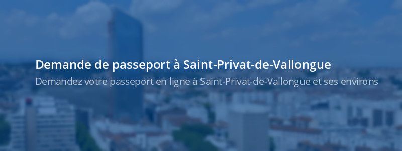 Service passeport Saint-Privat-de-Vallongue