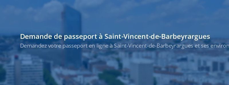 Service passeport Saint-Vincent-de-Barbeyrargues