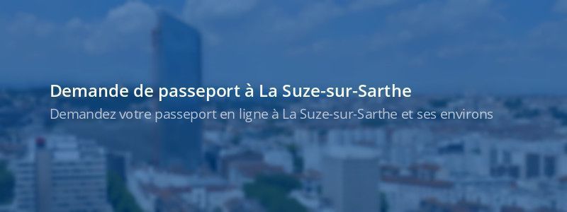 Service passeport La Suze-sur-Sarthe