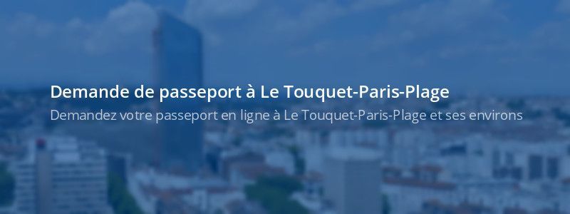 Service passeport Le Touquet-Paris-Plage